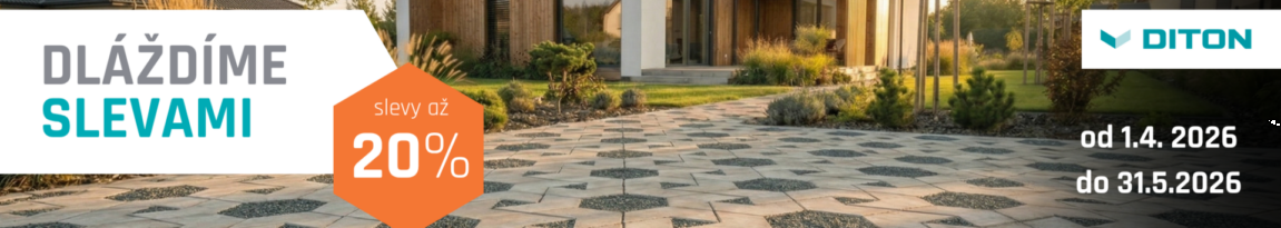 Dláždíme slevami 2026